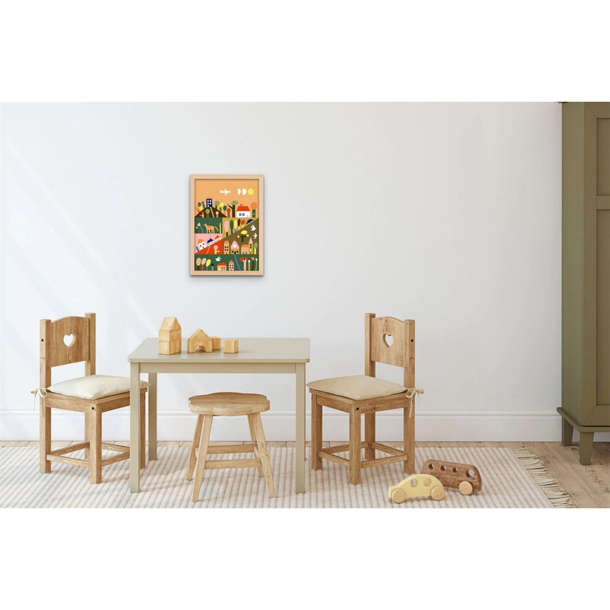 Outside the City Paint by Numbers Craft Kit for Beginners by Journey of