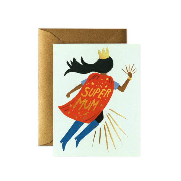 Super Mum Mother's Day Card by Rifle Paper Co