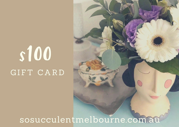 So Succulent $100 e-Gift Card 