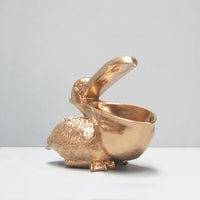 Gold Peter the Pelican Home Decor by White Moose