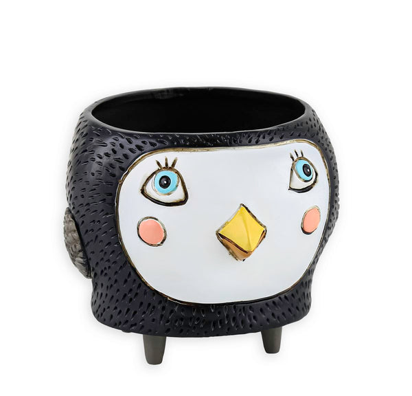 Baby Birdie Black Planter by Allen Designs