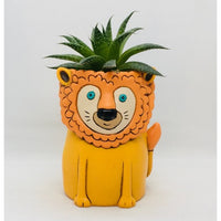 Baby Lion Planter by Allen Designs