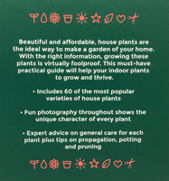 The Little Book of House Plants and Other Greenery by Emma Sibley. Back Cover