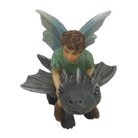 Miniature Fairy Boy with Dragon