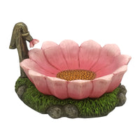 Miniature Flower Bath for a Fairy Garden