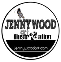 Jenny Wood Art Logo