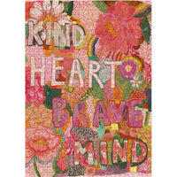 Kind Heart Brave Mind 1000 Piece Puzzle by Journey of Something