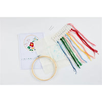 Floral Embroidery Kit by Journey of Something