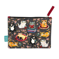 Crazy Cats Zippered Pouch by Allen Designs. Spend over $99* online to receive your free gift.