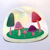 Mushroom Suncatcher by Missy Minzy