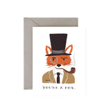 You're a Fox Greeting Card by Rifle Paper Co
