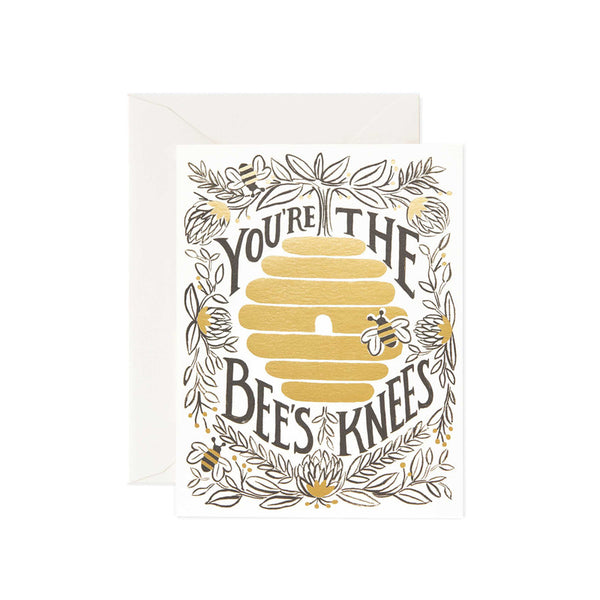 You're the Bees Knees Greeting Card by Rifle Paper Co