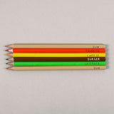 Burger Pencil Set by Sharp and Blunt