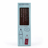 Depressed Pencil Set by Sharp and Blunt