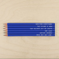Peace Pencil Set by Sharp and Blunt