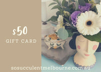 So Succulent $50 e-Gift Card