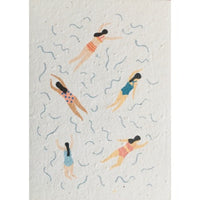 Swimmers Plantable Greeting Card