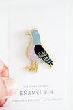Pigeon Enamel Pin by The Penny Paper Co