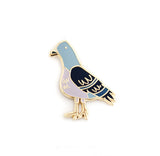Pigeon Enamel Pin by The Penny Paper Co