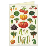 Vegetables Vintage Greeting Card by Cavallini and Co