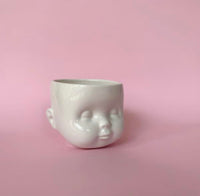 Baby Doll Head Planter by You, Me and Bones