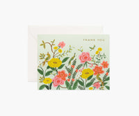 Shanghai Garden Thank You Card by Rifle Paper Co