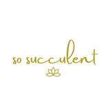 So Succulent Logo